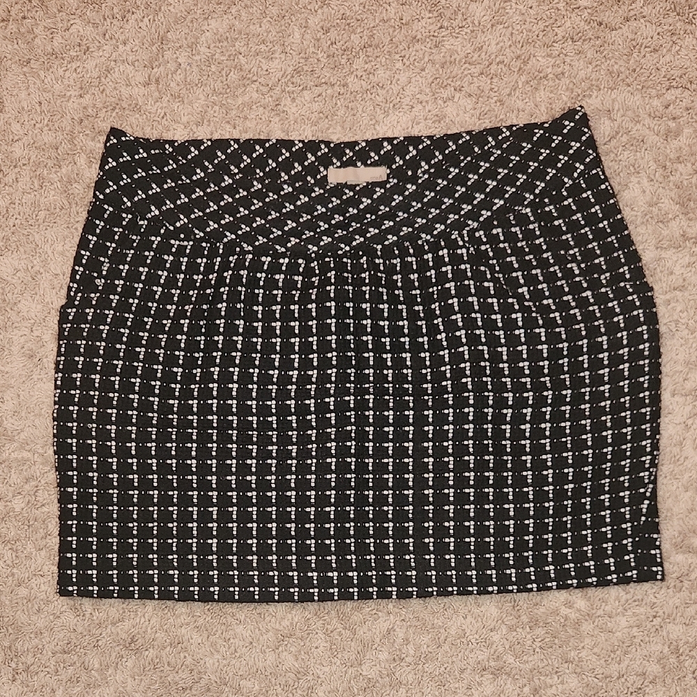 Elegant Black and White Women's Skirt